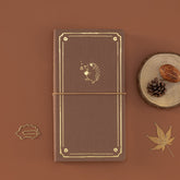 Tsuki 'Cozy Friends' Luxury Travel Notebook ☾