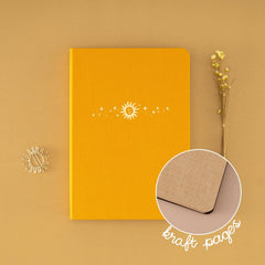 Tsuki 'Sunlit Mystery' Kraft Paper Limited Edition Bullet Journal ☾
