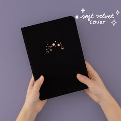 Tsuki 'Moonlit Whisper' Limited Edition Luxury Bullet Journal ☾