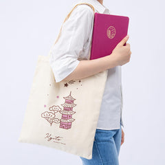 Tsuki 'Sights of Japan' Tokyo + Kyoto Tote Bags ☾