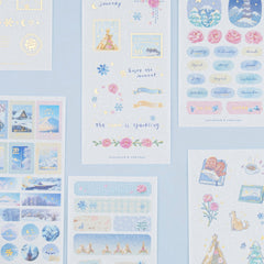 Tsuki 'Winter Journey' Sticker Set ☾