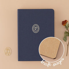 Tsuki 'Vintage Rose' Kraft Paper Limited Edition Bullet Journals ☾
