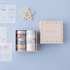 Tsuki 'Moonflower' Washi Tape Set ☾