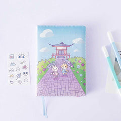 Tsuki 'Four Seasons: Summer Edition' Bullet Journal ☾ @milkkoyo x NotebookTherapy