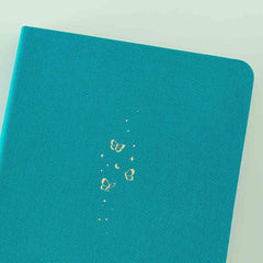 Tsuki Teal Sky 'Flutter + Dream' Limited Edition Bullet Journal by Notebook Therapy x Pelinkan ☾