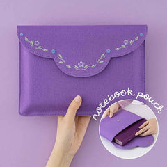 Tsuki 'Enchanted Garden' Notebook Pouch ☾