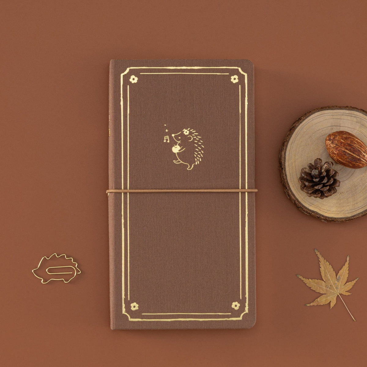 Tsuki 'Cozy Friends' Luxury Travel Notebook ☾