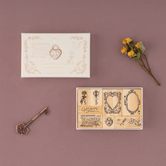 Tsuki 'Love Lock' Bullet Journal Stamp Set ☾