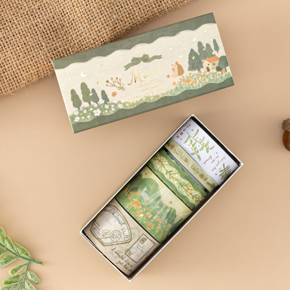 Tsuki 'Mori' Washi Tape Set ☾