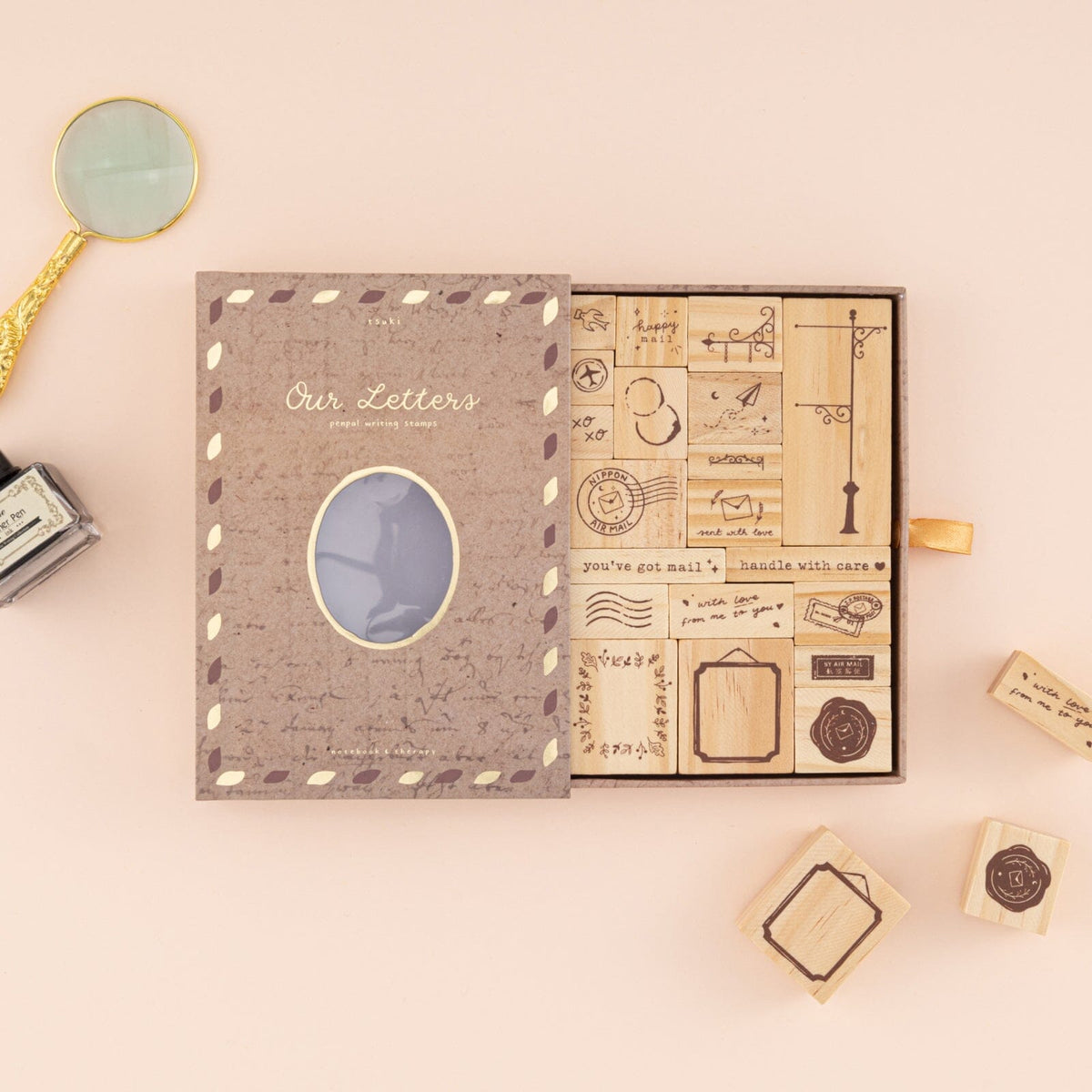 Tsuki 'Our Letters' Penpal Stamp Set ☾