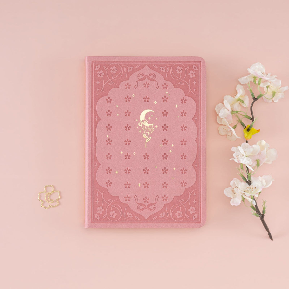 Tsuki 'Sakura Luna' Limited Edition Luxury Bullet Journal ☾
