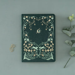 Tsuki 'Luminous Garden' Limited Edition Kraft Paper Bullet Journal in A5 ☾