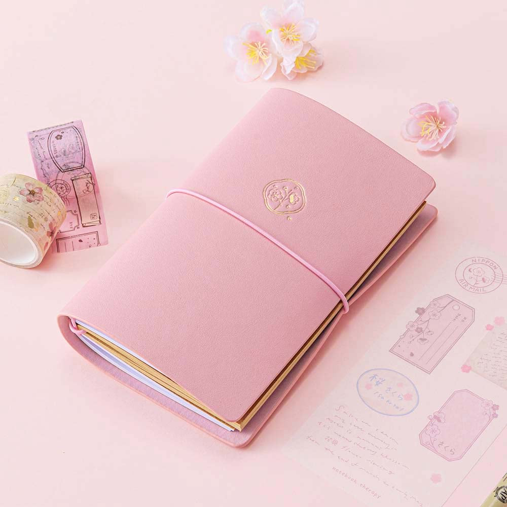 Tsuki 'Sakura Journey' Limited Edition Travel Notebook ☾