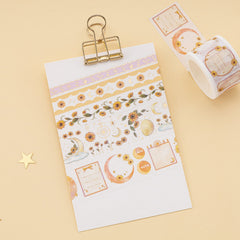 Tsuki 'Summer Moonflower' Washi Tape Set ☾