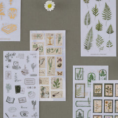 Tsuki 'Whimsical Botanics' Sticker Set ☾