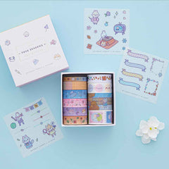 Tsuki 'Four Seasons' Washi Tape Set ☾ @milkkoyo x NotebookTherapy