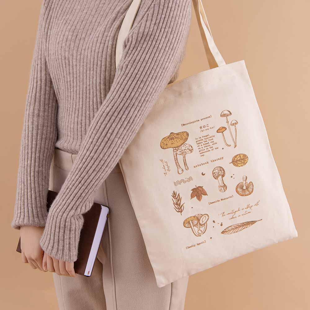 Tsuki 'Vintage Kinoko' Tote Bag ☾