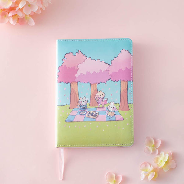 Tsuki 'Four Seasons: Spring Edition' Bullet Journal ☾ @milkkoyo x NotebookTherapy