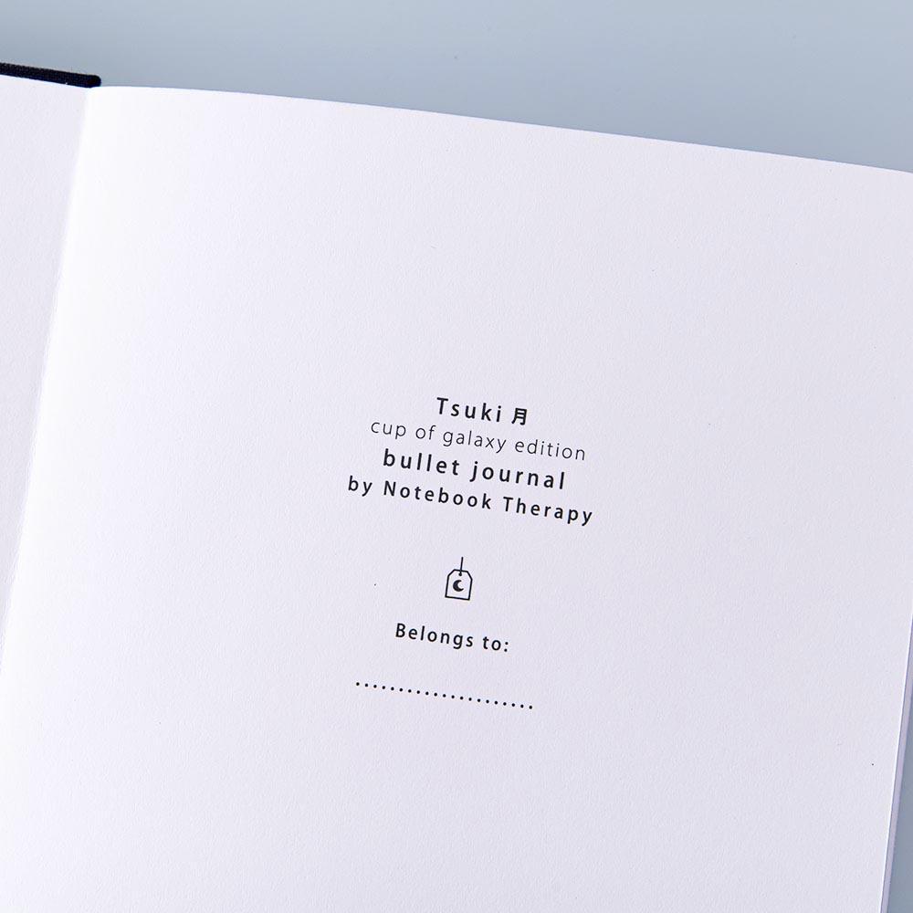 Tsuki 'Cup of Galaxy' Limited Edition Holographic Bullet Journal ☾